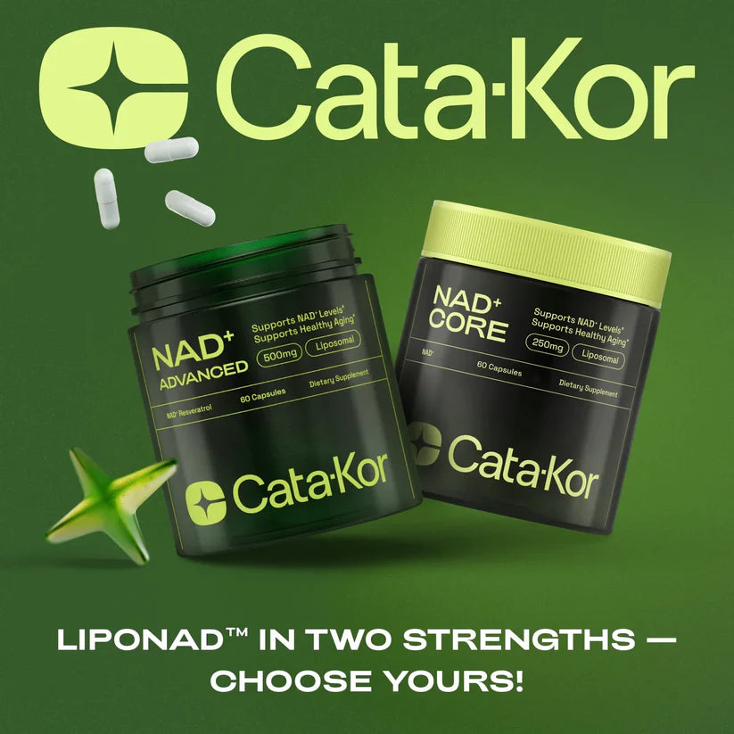 Cata-Kor NR900 - NAD+ Supplement for Skin Aging Support, Energy, and Focus