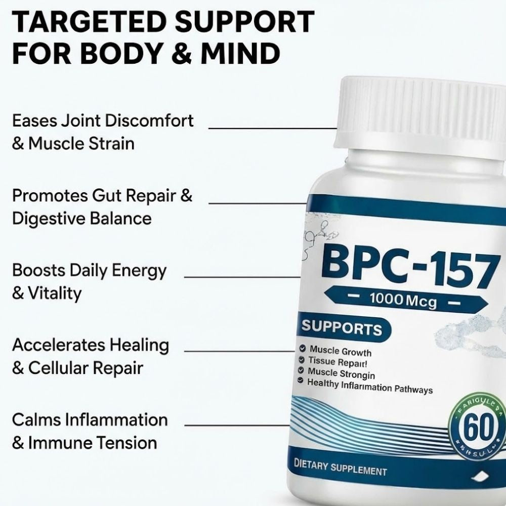 BPC-157 1000mcg | 60 Vegetable Capsules