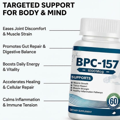BPC-157 1000mcg | 60 Vegetable Capsules