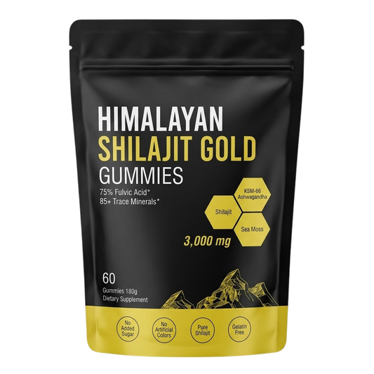 Pure Himalayan Shilajit Gold Gummies | 60 Counts